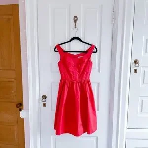 Carven Dresses Carven Off The Shoulder Red Dress Poshmark